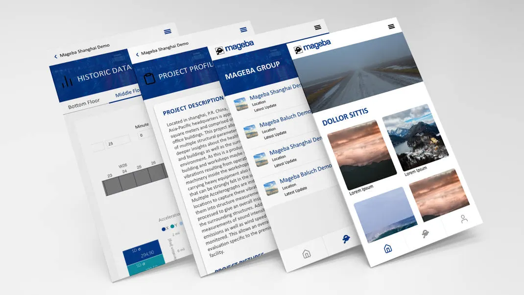 The ROBO®ONE mobile app: real-time data, project profile and sensor readings